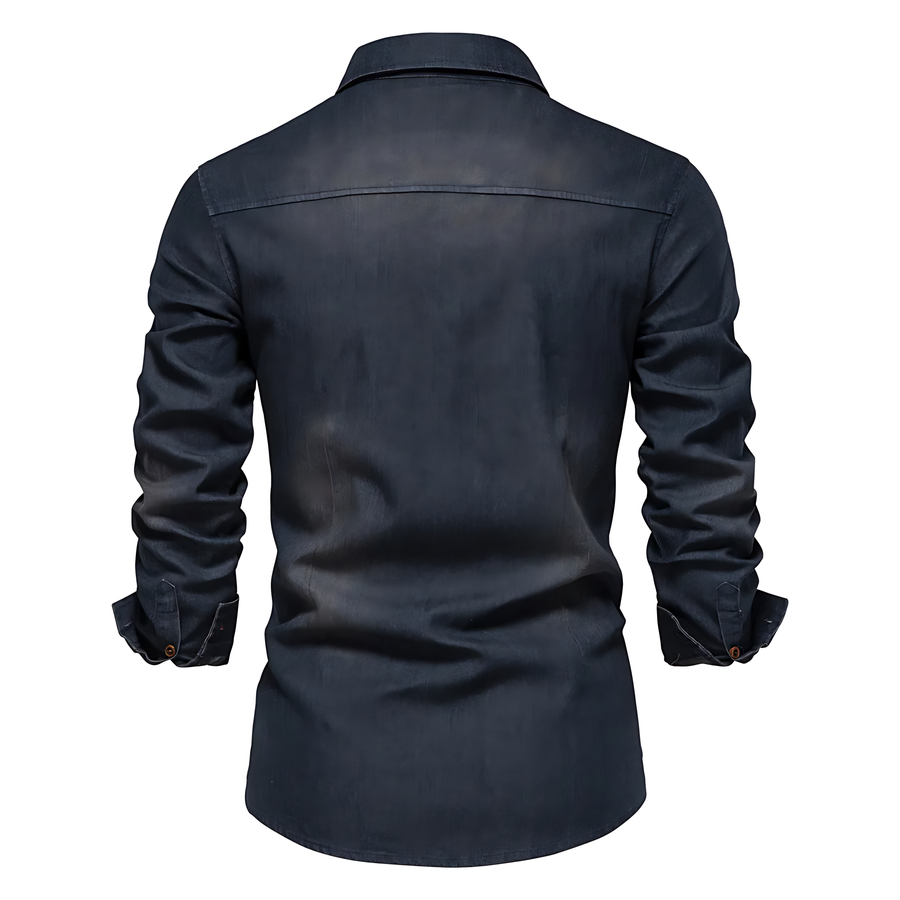 RICHARD™ | MEN'S COTTON DENIM SHIRT