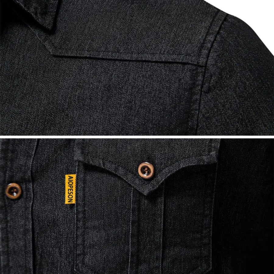 RICHARD™ | MEN'S COTTON DENIM SHIRT