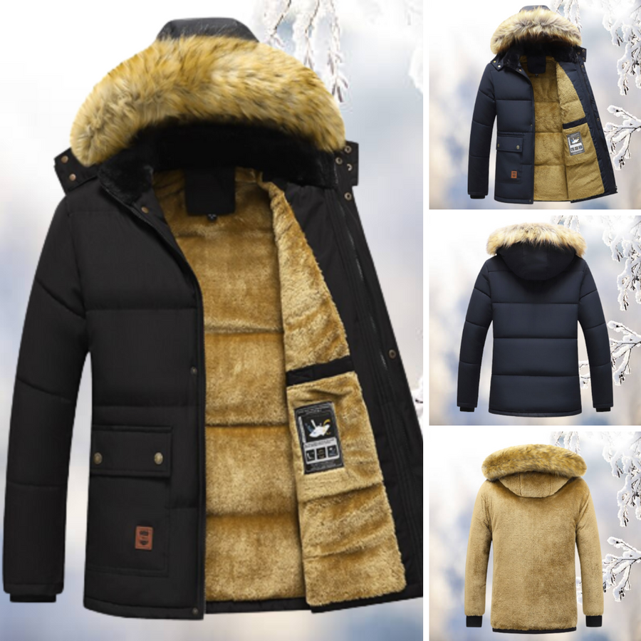 ARMANDO™ | WATERPROOF PARKA WITH FUR HOOD