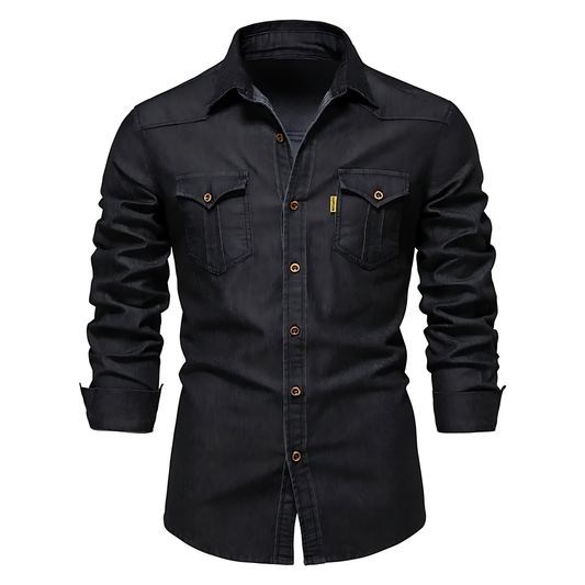 RICHARD™ | MEN'S COTTON DENIM SHIRT