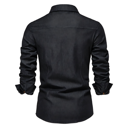 RICHARD™ | MEN'S COTTON DENIM SHIRT