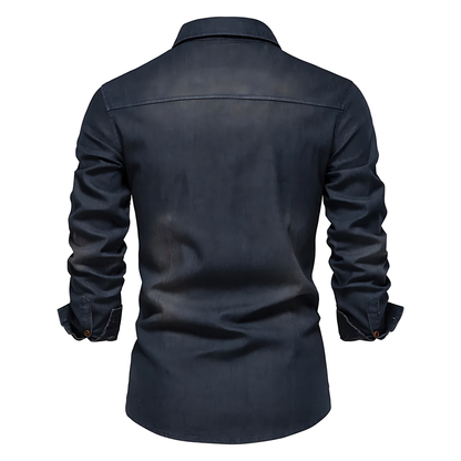 RICHARD™ | MEN'S COTTON DENIM SHIRT